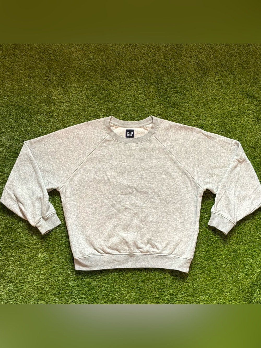 Gap Light Heather Grey Crewneck Sweatshirt Small
